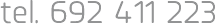 tel. 692 411 223